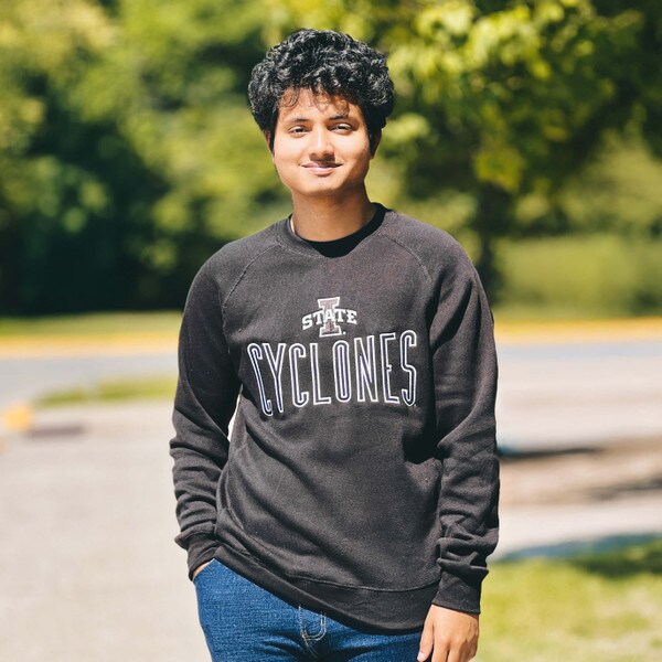 CI Sport I-State Black Embroidered Crewneck